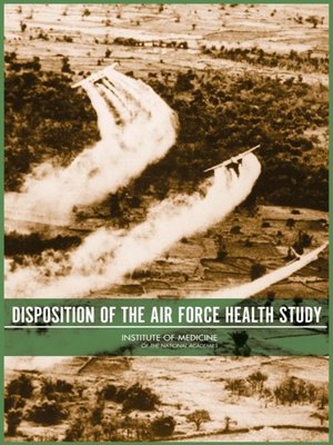 cover image of Disposition of the Air Force Health Study